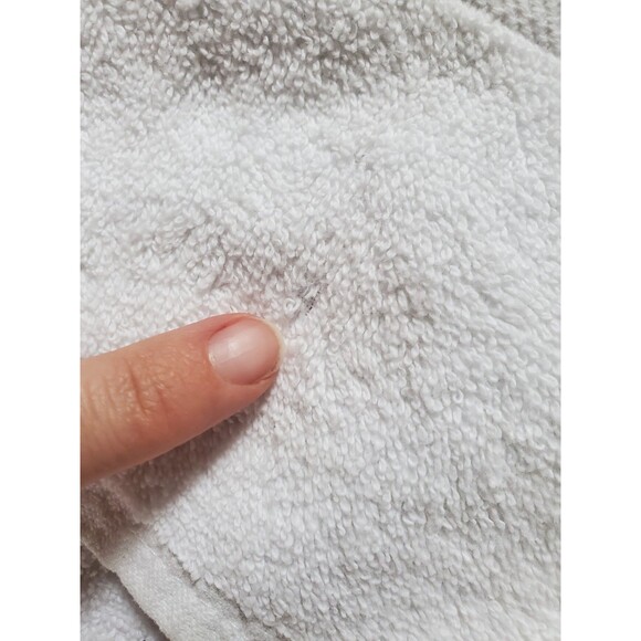 VTG Ralph Lauren Polo Bear Beach Towel 34x64 USA Flag White FLAWS READ - Picture 5 of 9